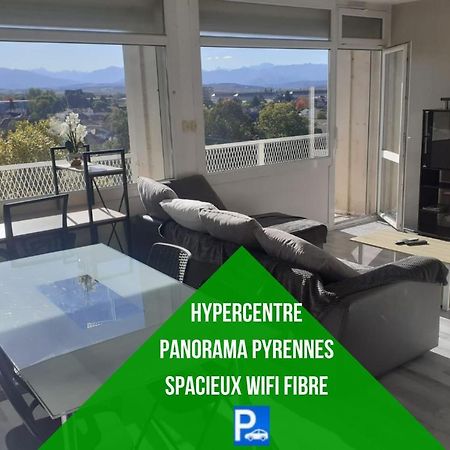 Cap Sud - 53M2- Vue Pyrenees- Hypercentre-Parking -Wifi Fibre Apartamento Tarbes Exterior foto