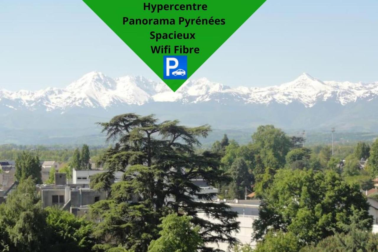 Cap Sud - 53M2- Vue Pyrenees- Hypercentre-Parking -Wifi Fibre Apartamento Tarbes Exterior foto