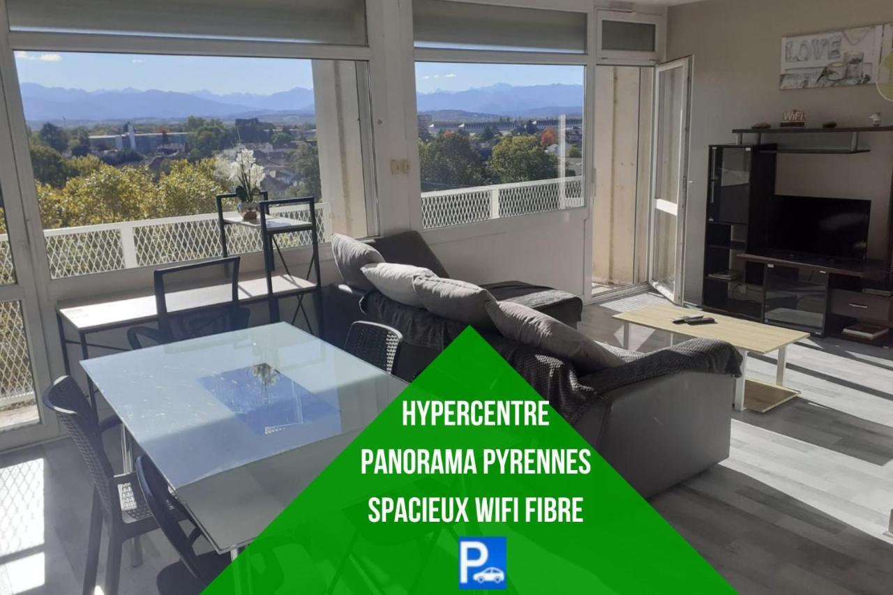 Cap Sud - 53M2- Vue Pyrenees- Hypercentre-Parking -Wifi Fibre Apartamento Tarbes Exterior foto